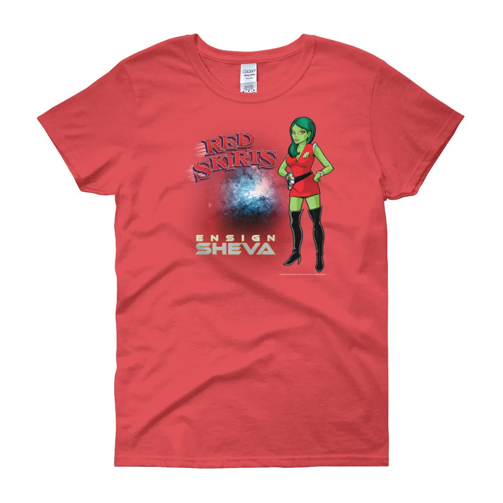 Red Skirts: Ensign Sheva Fitted T-Shirt